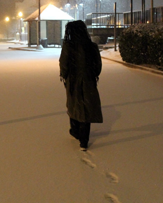 Walking in the Snow